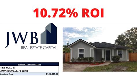 Jwb rentals - When Adam bought the first property on Peter Rabbit Drive in the Westside of JAX, he bought it originally for $86,000 in 2010. As of July 2021, it's worth about $177K. At the time of Adam's cash out refi, the real estate agent told him it was worth $170K. That was his target number for refinancing.